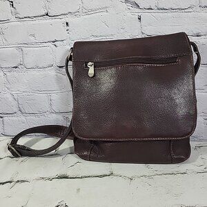 Le Donne Leather Bag Womens Crossbody Messenger Style Purse